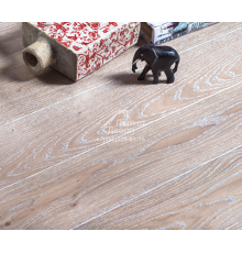 Паркетная доска DuoWood Дуб Premium Aged Stonewashed Ivory