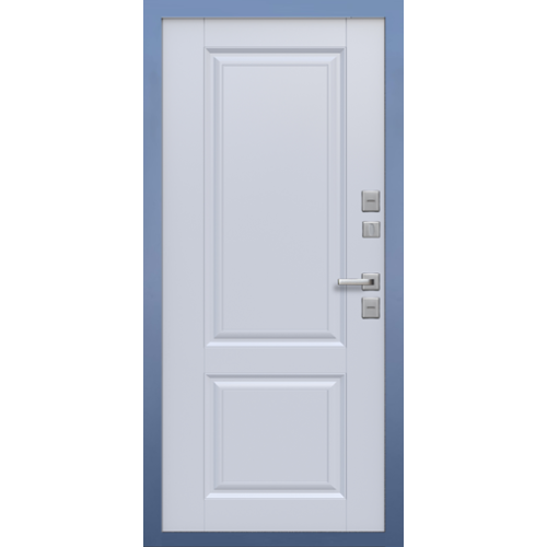 Дверь входная MXDoors ТЕРМО ТИТУЛ ТТ  муар серый RAL 7024