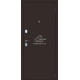 Дверь входная COMMANDDOORS Бюджет Патриот мет.мет.