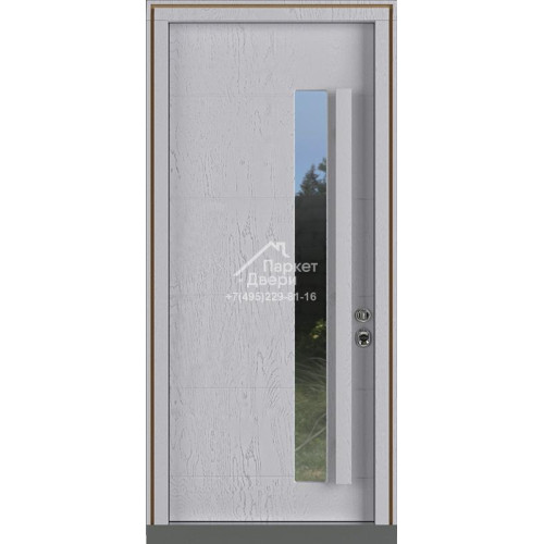 Дверь входная COMMANDDOORS Термодвери Сибирь ТЕРМО CRYSTAL