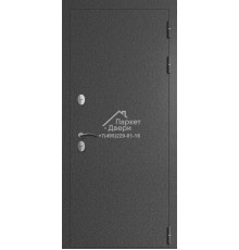 Дверь входная COMMANDDOORS Термодвери Сибирь ТЕРМО графит букле