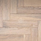 Инженерная доска Kraft Parkett Premium Английская елка Дуб Натур Арт.404 500/600х100/120х15мм