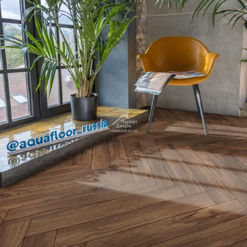 Виниловый пол Aquafloor Parquet Plus AF6023PQN+ 720x120x7-2