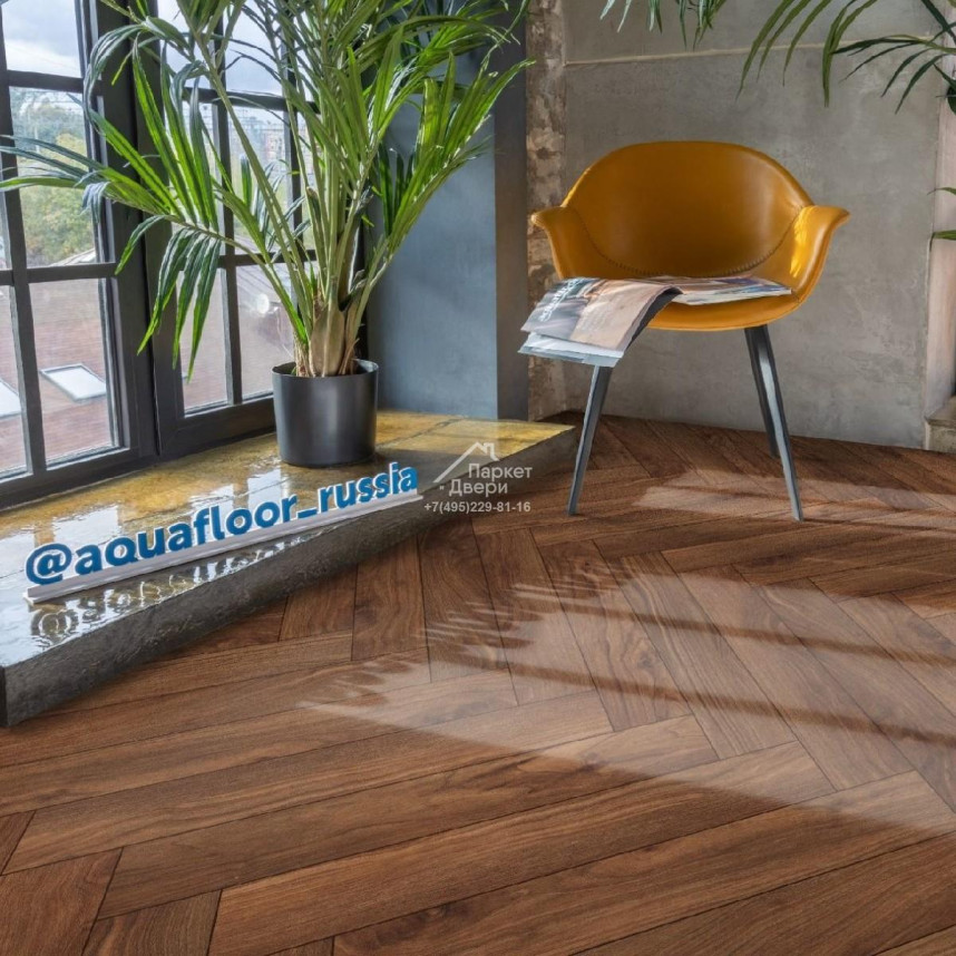 Виниловый пол Aquafloor Parquet Plus AF6024PQN+ 720x120x7-2