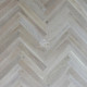 Паркетная доска Polarwood Herringbone Английская елка Дуб Аляска/ Oak Alaska HB 600x100x14