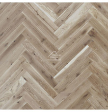 Паркетная доска Polarwood Herringbone Английская елка Дуб Антарктика / Oak Antarctica 600x100x14