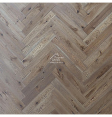 Паркетная доска Polarwood Herringbone Английская елка Дуб / Oak Iberian 600x100x14