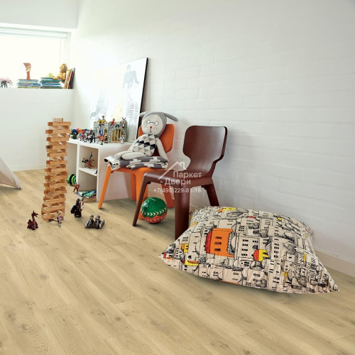 Виниловый пол Pergo Vinyl LVT Classic Plank Optimum Click Дуб Бежевый V3107-40018 1251х187х4,5