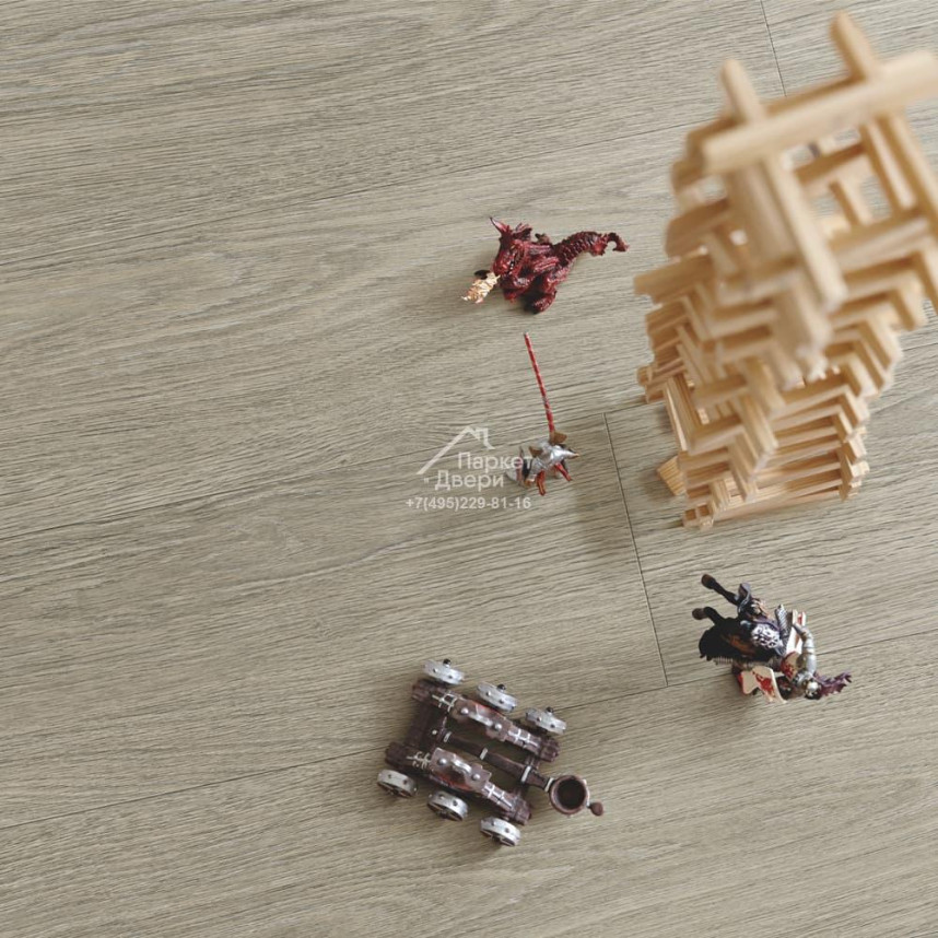 Виниловый пол Pergo Vinyl LVT Classic Plank Optimum Click Дуб Дворцовый Серый Теплый V3107-40015 1251х187х4,5-1