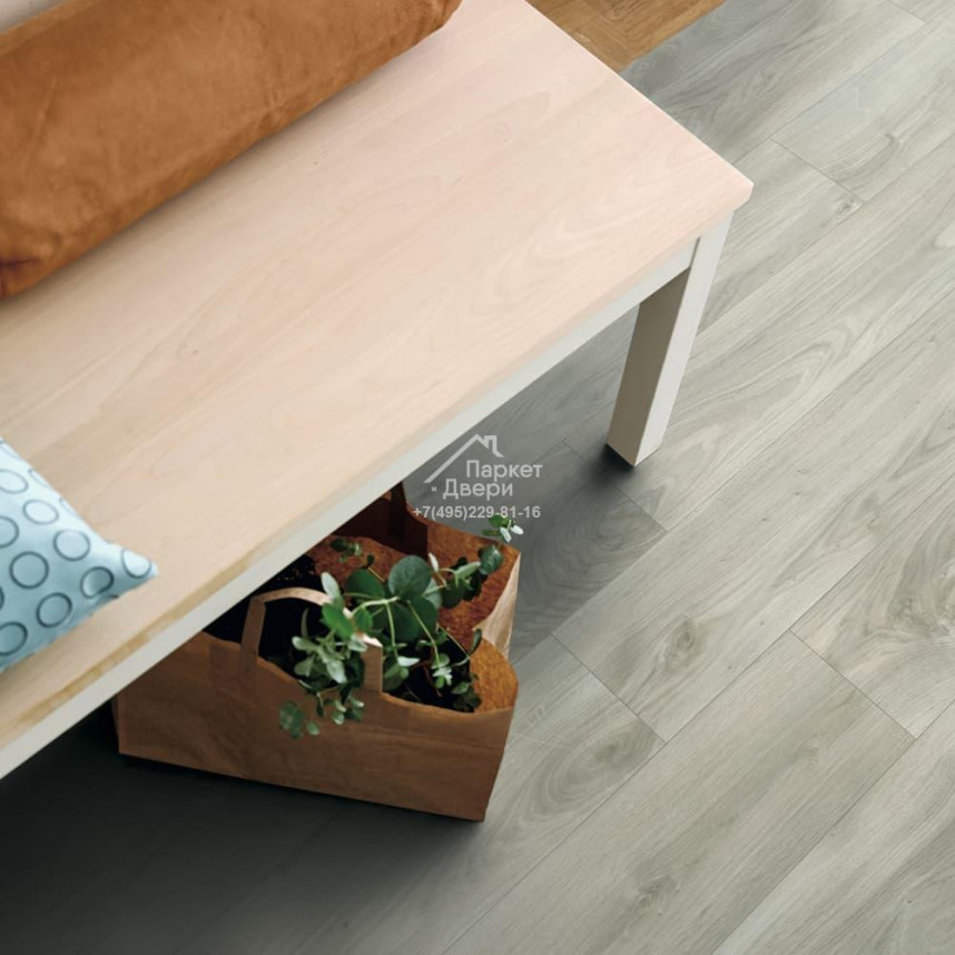 Виниловый пол Pergo Classic Plank Optimum Glue Дуб Мягкий серый V3201-40036 1256х194х2,5-3