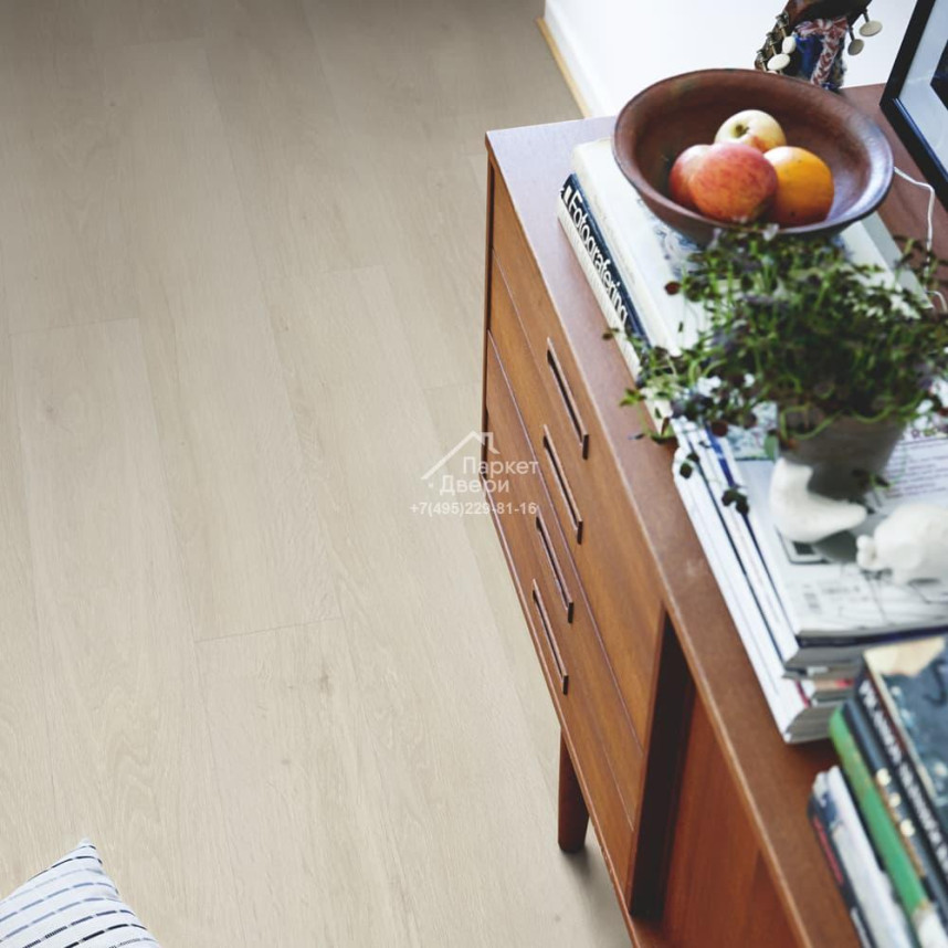 Виниловый пол Pergo Modern Plank Optimum Glue Дуб Светлый выбеленный V3231-40079 1515х217х2,5-1
