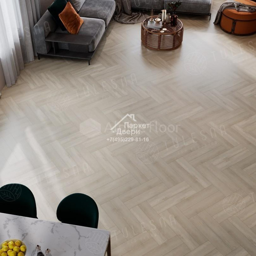 Виниловый пол Tulesna Art Parquet Radiante 1005-04 600х125х4мм-3