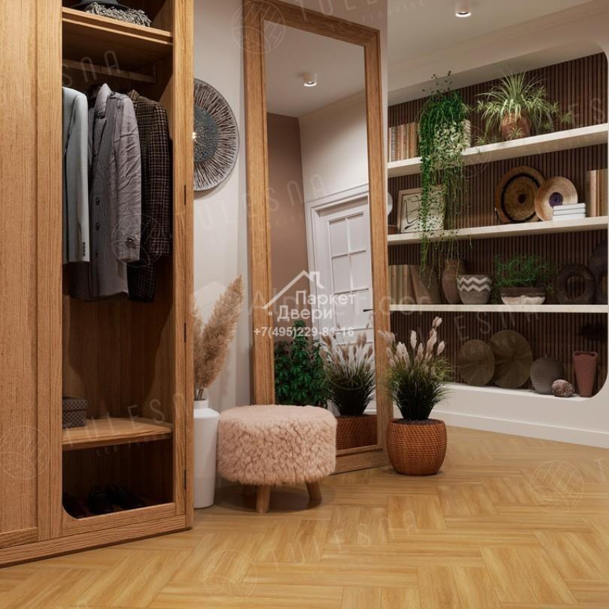 Виниловый пол Tulesna Art Parquet Sincero 1005-07 600х125х4мм-3