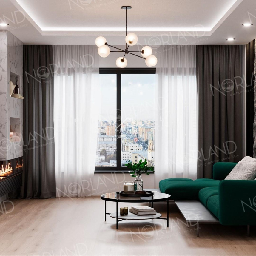 Виниловый пол Norland Sigrid Alante 1001-5 1220×183×3,5мм-2