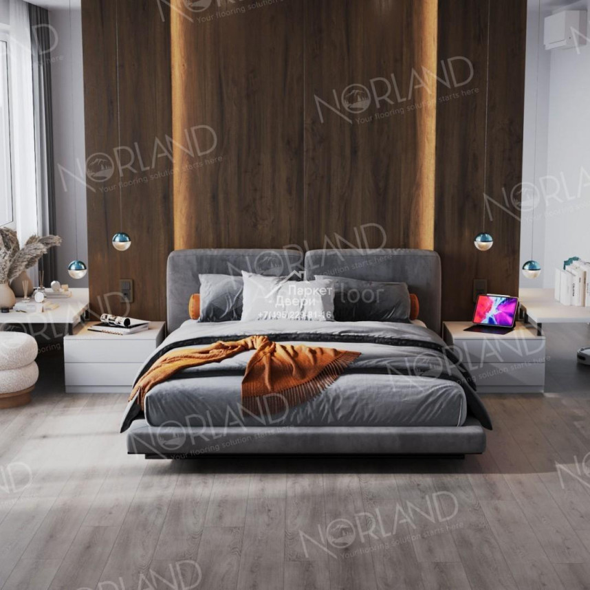 Виниловый пол Norland Sigrid Alda 1001-9 1220×183×3,5мм-2