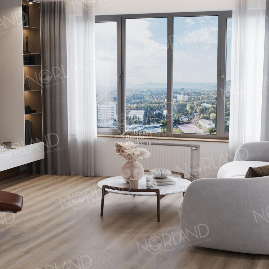 Виниловый пол Norland Sigrid Tora 1001-16 1220×183×3,5мм-1