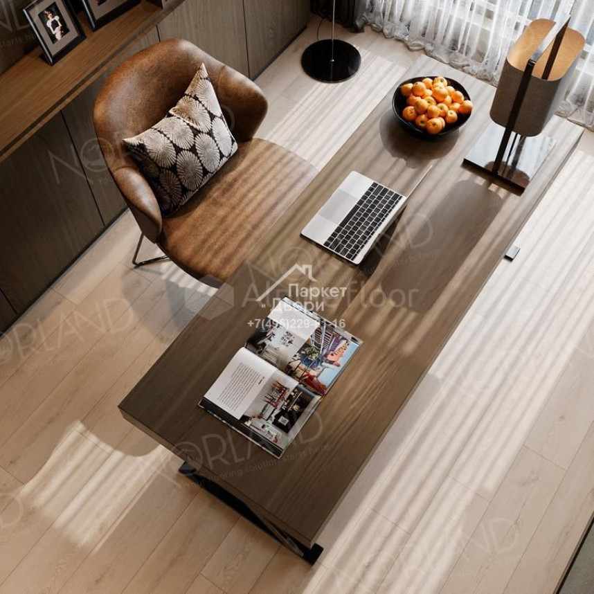 Виниловый пол Norland Vakre Olsen 1022-02 1220×183×4мм-3