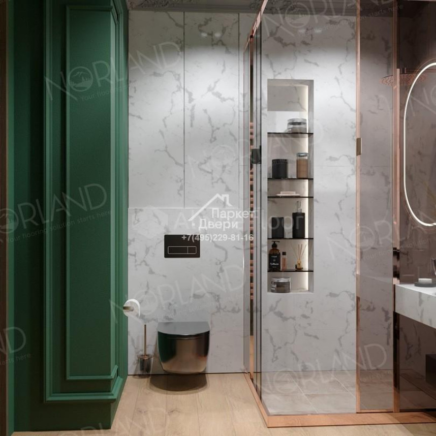 Виниловый пол Norland Vakre Brit 1022-05 1220×183×4мм-3