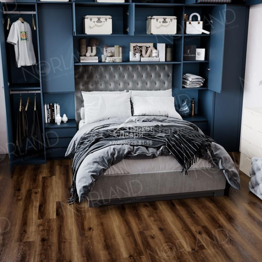 Виниловый пол Norland Vakre Gran 1022-07 1220×183×4мм-2