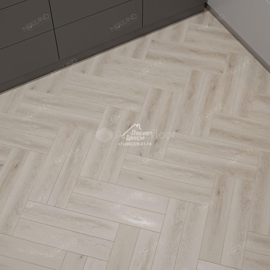 Виниловый пол Norland Lagom Parquet Vakker 1033-01 600х125х3.5мм-1