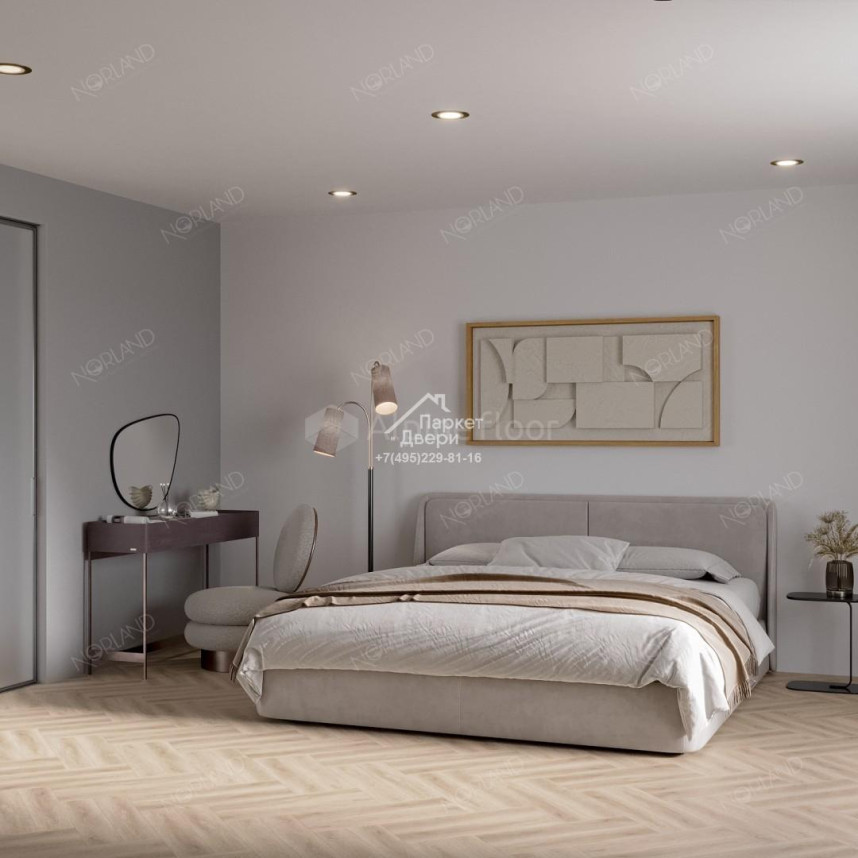 Виниловый пол Norland Lagom Parquet Raffinert 1033-04 600х125х3.5мм-2