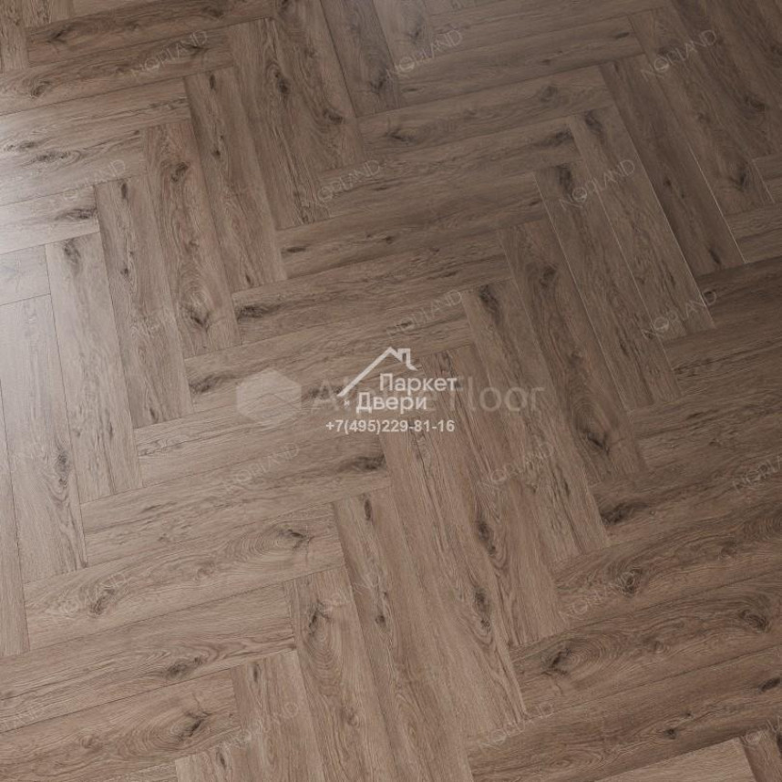 Виниловый пол Norland Lagom Parquet Sterk 1033-09 600х125х3.5мм-1