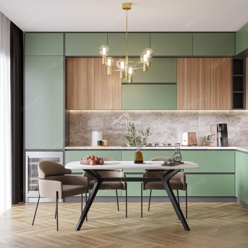 Виниловый пол Norland Lagom Parquet Mot 1033-10 600х125х3.5мм-2