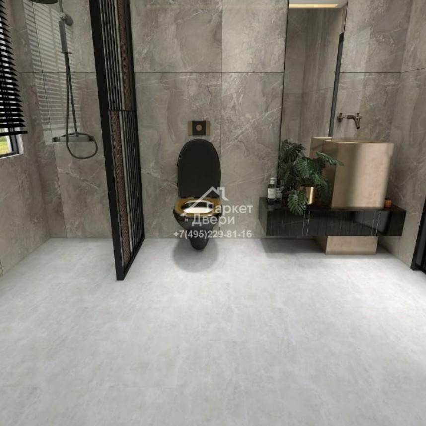 Виниловый пол Aquamax Integra 35003 Stone Реджио 610x305x4мм-1