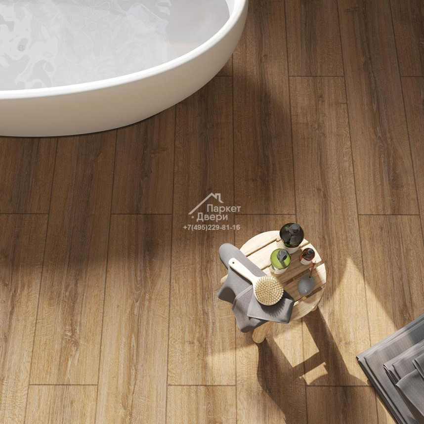 Ламинат EGGER PRO Large 8-33 Aqua Plus EPL184 Дуб Шерман коньяк коричневый 1292x246x8мм-3