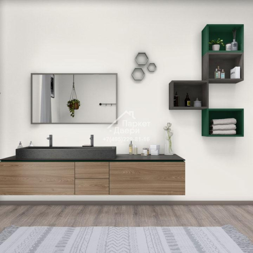 Ламинат EGGER PRO Large 8-33 Aqua Plus EPL185 Дуб Шерман серый 1292x246x8мм-2