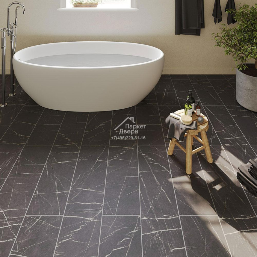 Ламинат EGGER PRO Large 8-33 Aqua Plus EPL246 Камень Пьетра Гриджиа чёрный 1292x246x8мм-1