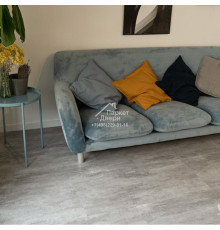 Виниловый пол VINILAM CERAMO STONE GLUE 2,5 мм LVT Цемент Светлый 71614 950х480х2,5