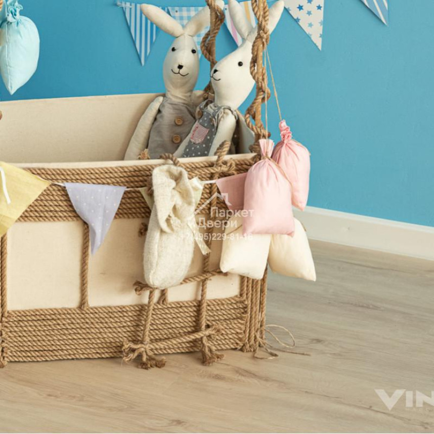 Виниловый пол VINILAM VinilPol Дуб Сиена 7893 -EIR 1220х228х5-2