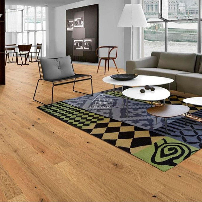 Паркетная доска Kahrs Avanti Канвас Дуб Этч ETCH 1860x127x13-4