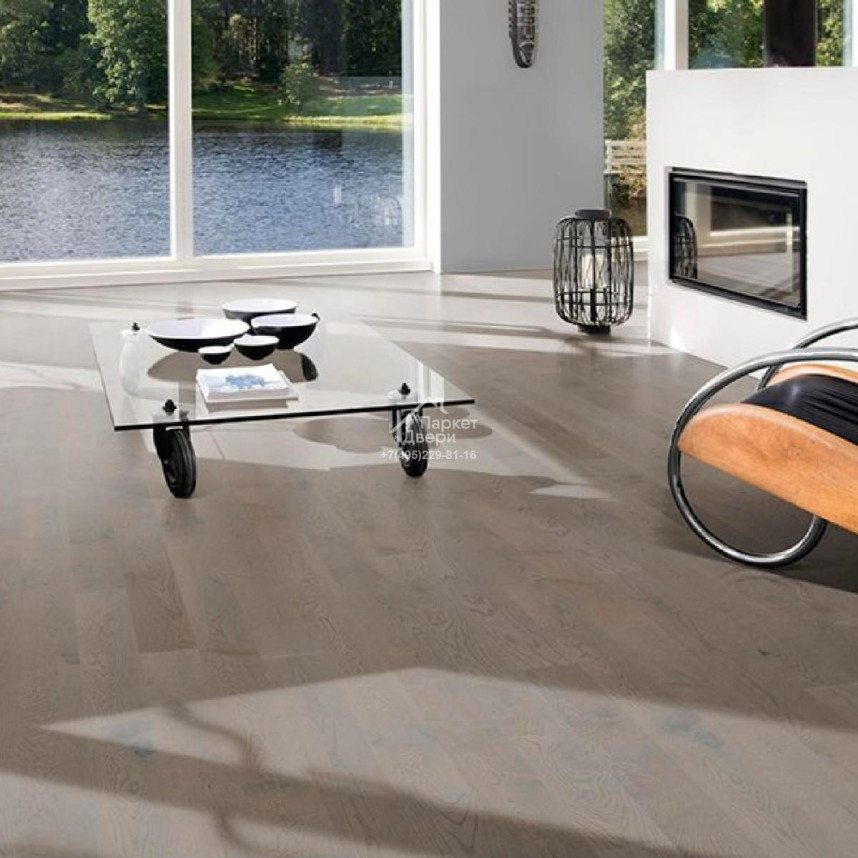 Паркетная доска Kahrs Avanti Канвас Дуб Карбон CARBON 1860x127x13-1