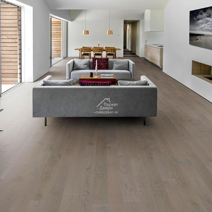 Паркетная доска Kahrs Avanti Канвас Дуб Карбон CARBON 1860x127x13-5