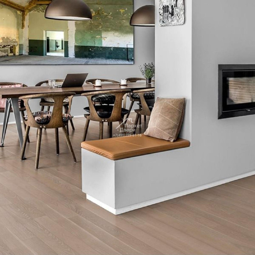 Паркетная доска Kahrs Avanti Канвас Дуб Вереск HEATHER 1860x127x13-1