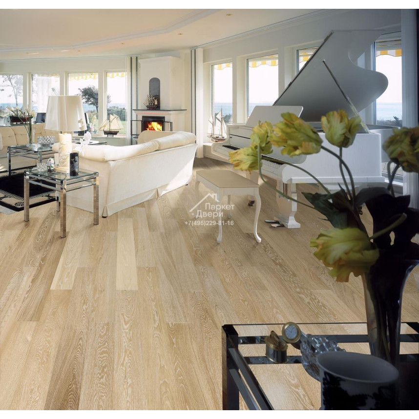 Паркетная доска Kahrs Avanti Граунд Дуб Песок SAND 2266x188x13-1