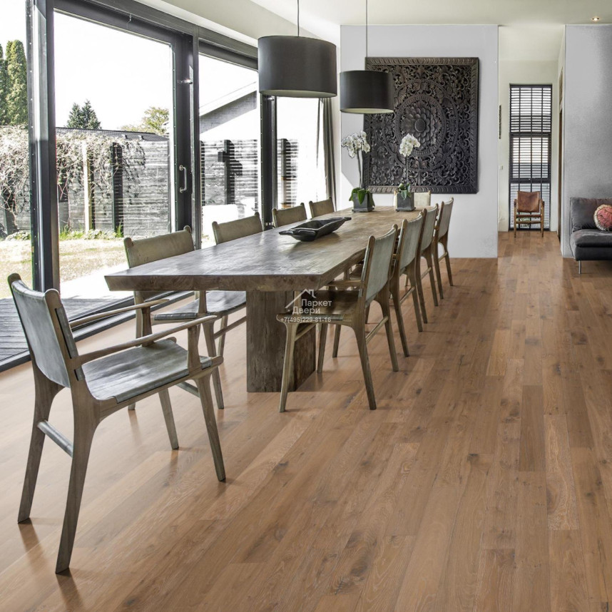 Паркетная доска Kahrs Spirit Антик Дуб Фосиль FOSSIL 1830x125x10-1