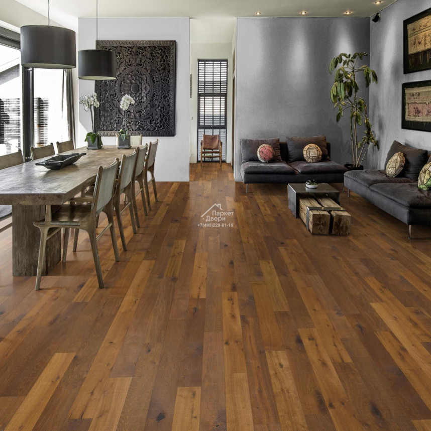 Паркетная доска Kahrs Spirit Антик Дуб Сафари SAFARI 1830x125x10-1