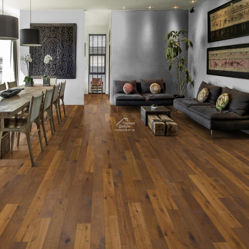 Паркетная доска Kahrs Spirit Антик Дуб Сафари SAFARI 1830x125x10-2