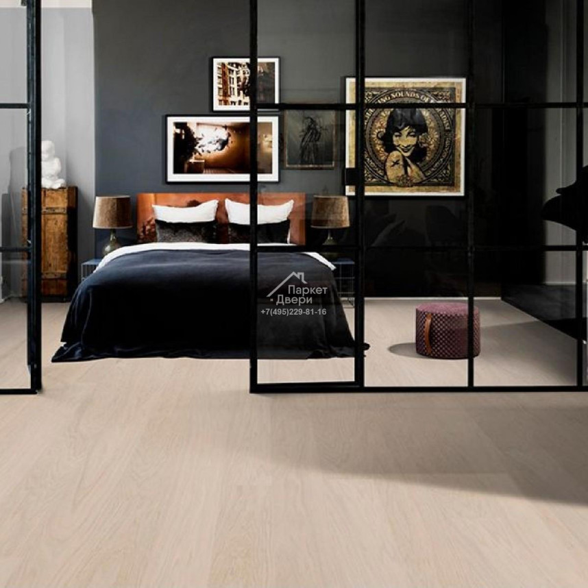 Паркетная доска Kahrs Life 1s Дуб Coconut Cream 1225x118x7-3