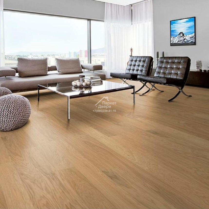 Паркетная доска Kahrs Life 1s Дуб Light Suede 1225x118x7-2