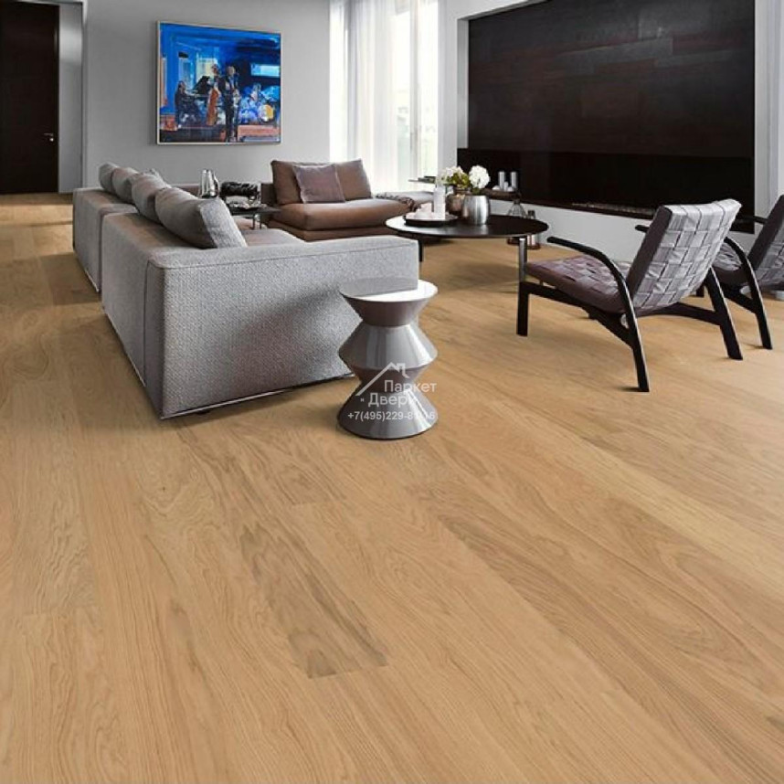 Паркетная доска Kahrs Life 1s Дуб Light Suede 1225x118x7-3