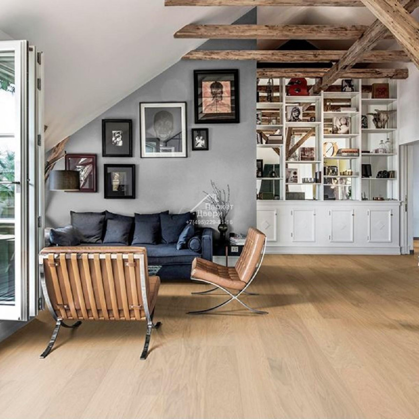 Паркетная доска Kahrs Life 1s Дуб Light Suede 1225x118x7-5