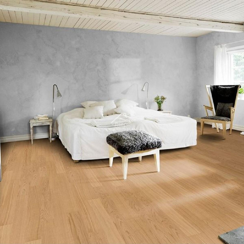 Паркетная доска Kahrs Life 1s Дуб Pure Oak 1225x118x7-3