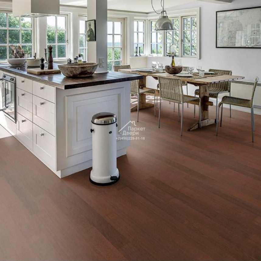 Паркетная доска Kahrs Life 1s Дуб Cocoa Bean 1225x118x7-2