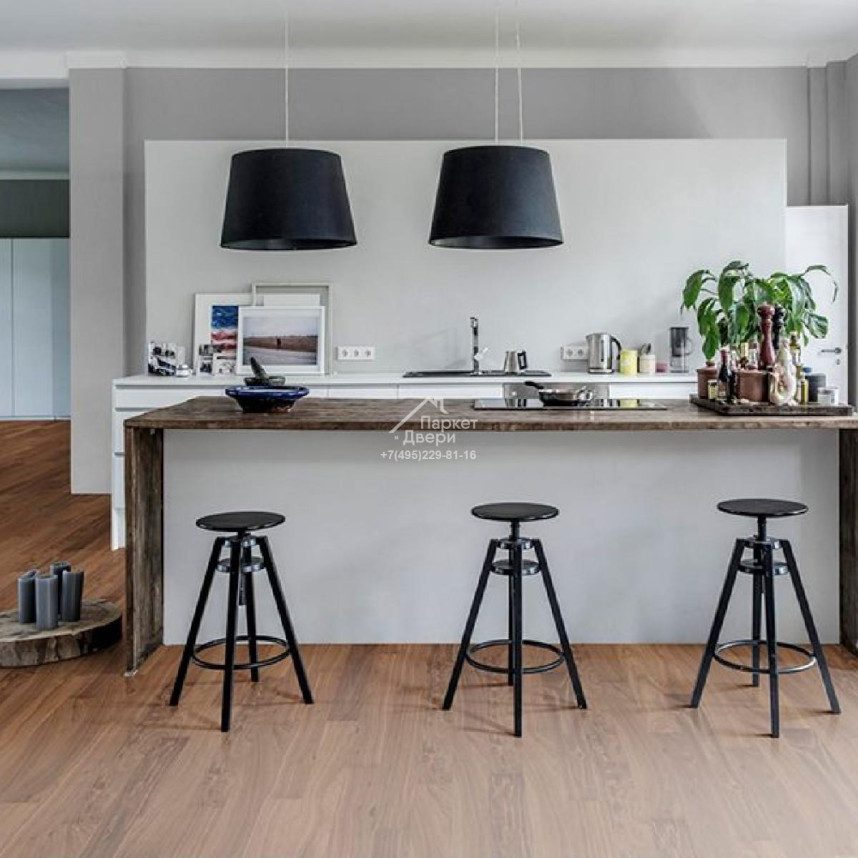 Паркетная доска Kahrs Life 1s Орех Pure Walnut 1225x118x7-5