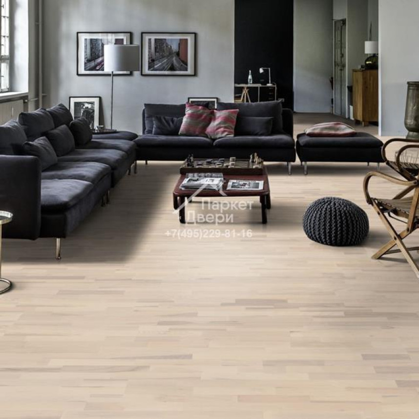 Паркетная доска Kahrs GROUND Ash Coral 2266x188x13-1