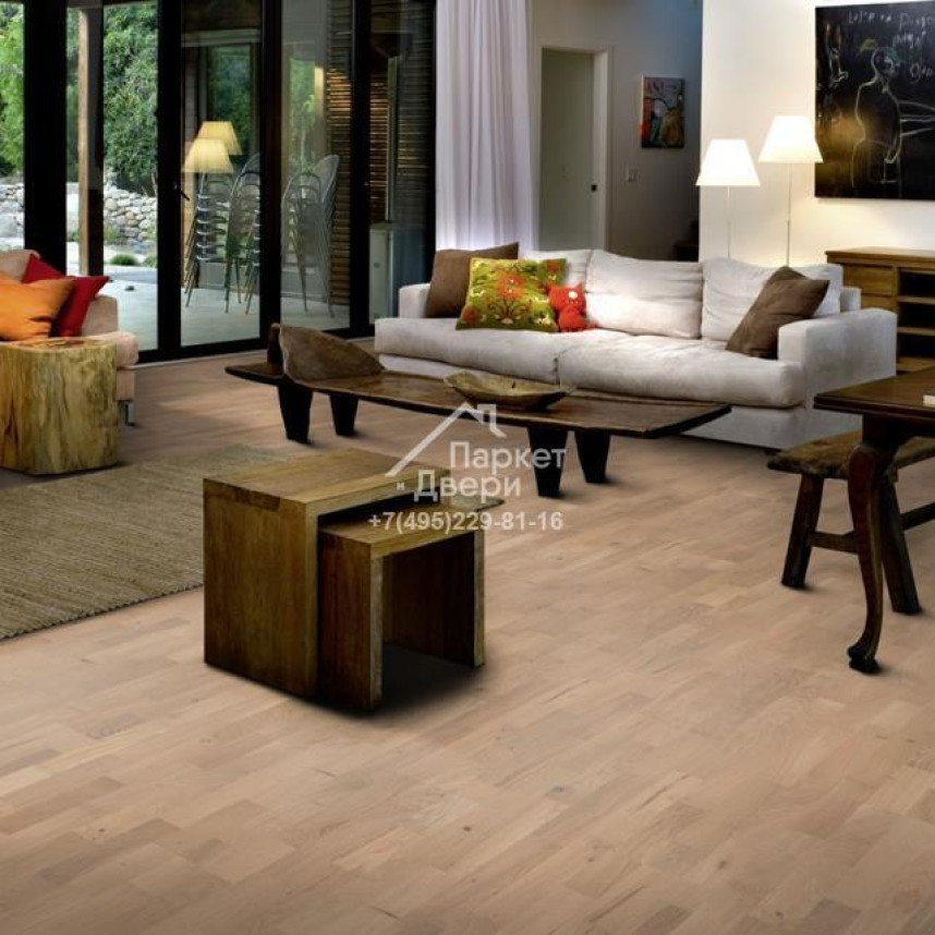 Паркетная доска Kahrs GROUND Oak Sand 2266x188x13-1